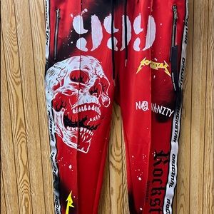 Rockstar Juice WRLD 999 no vanity track pants